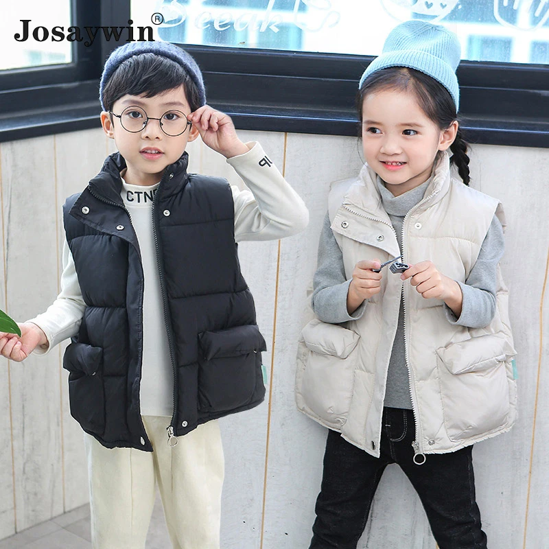 Josaywin Children Vest For Boys Girls Winter Jacket Vest Coat Kids ...