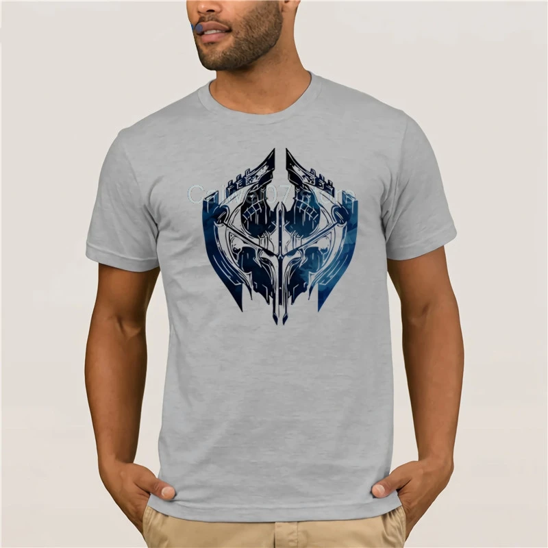 Новая модная трендовая футболка с изображением Лиги Легенд NOXUS CREST для мужчин |