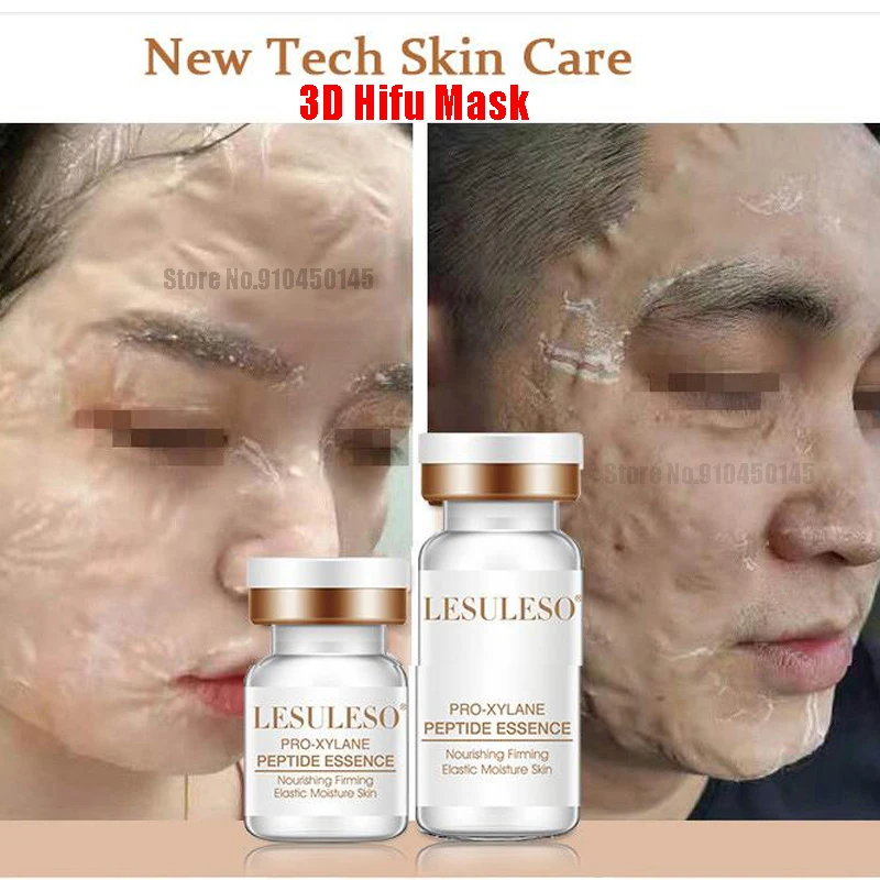 

3D Hifu Hanacure Mask Facial Mask Therapy V Face Facial Lift Anti-aging Reducing Pores Fade Fine Line Korean Cosmetics