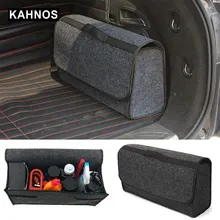 

Car Organizer Bag Car Trunk Organizer Car Seat Organizer Woolen Felt Stowing Tidying Large Container Waterproof Storage Bag