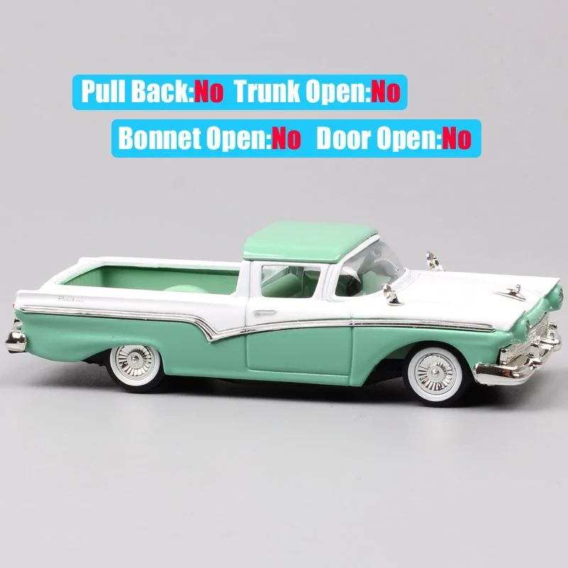 1/43 масштаб маленький винтажный 1957 FORD RANCHERO Meteor Falcon Diecasts& Toy Vehicles пикап модель грузового автомобиля хобби подарок для детей