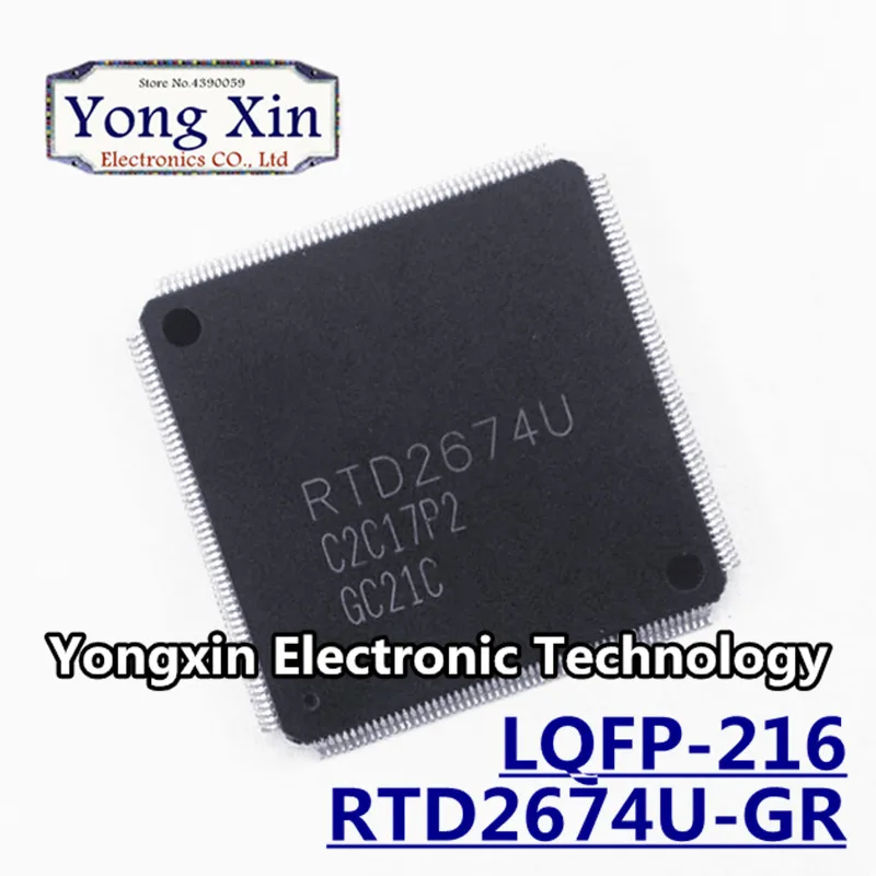 5pcs/lot RTD2674U RTD2674U-GR LQFP216 LCD driver IC New original | Обустройство дома