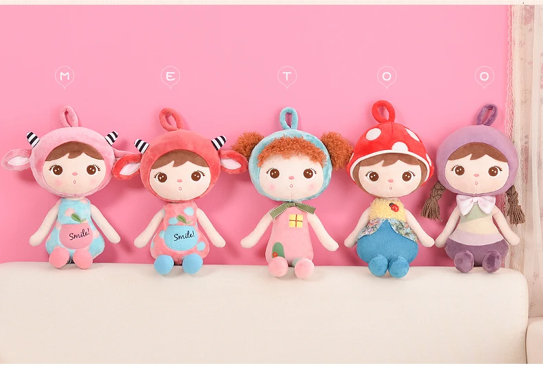 45 см Metoo Keppel куклы новые плюшевые игрушки мягкие животные розовые овцы Kawaii для детей день рождения Рождественский подарок девочка ребенок