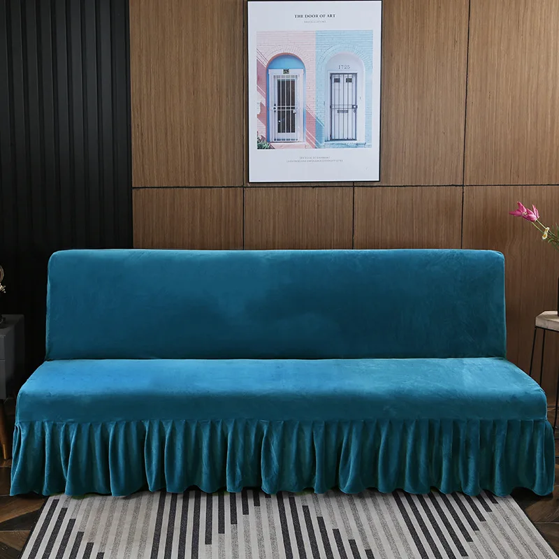 Покрывало эластичное для дивана без подлокотника 1 шт. | Дом и сад