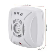 Ультразвуковая щетка для лица 220 В Ультра звуковой контроллер пылевого клеща Отпугиватель низкий уровень шума Электрический разъем для удаления клещей очищающее устройство для лица