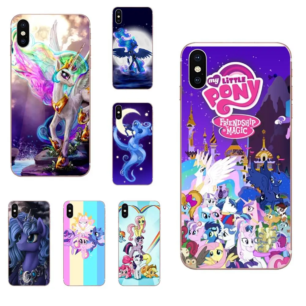 

My Little Pony Flower Rainbow Sweet For Huawei Nova 2 V20 Y3II Y5 Y5II Y6 Y6II Y7 Y9 G8 G9 GR3 GR5 GX8 Prime 2018 2019