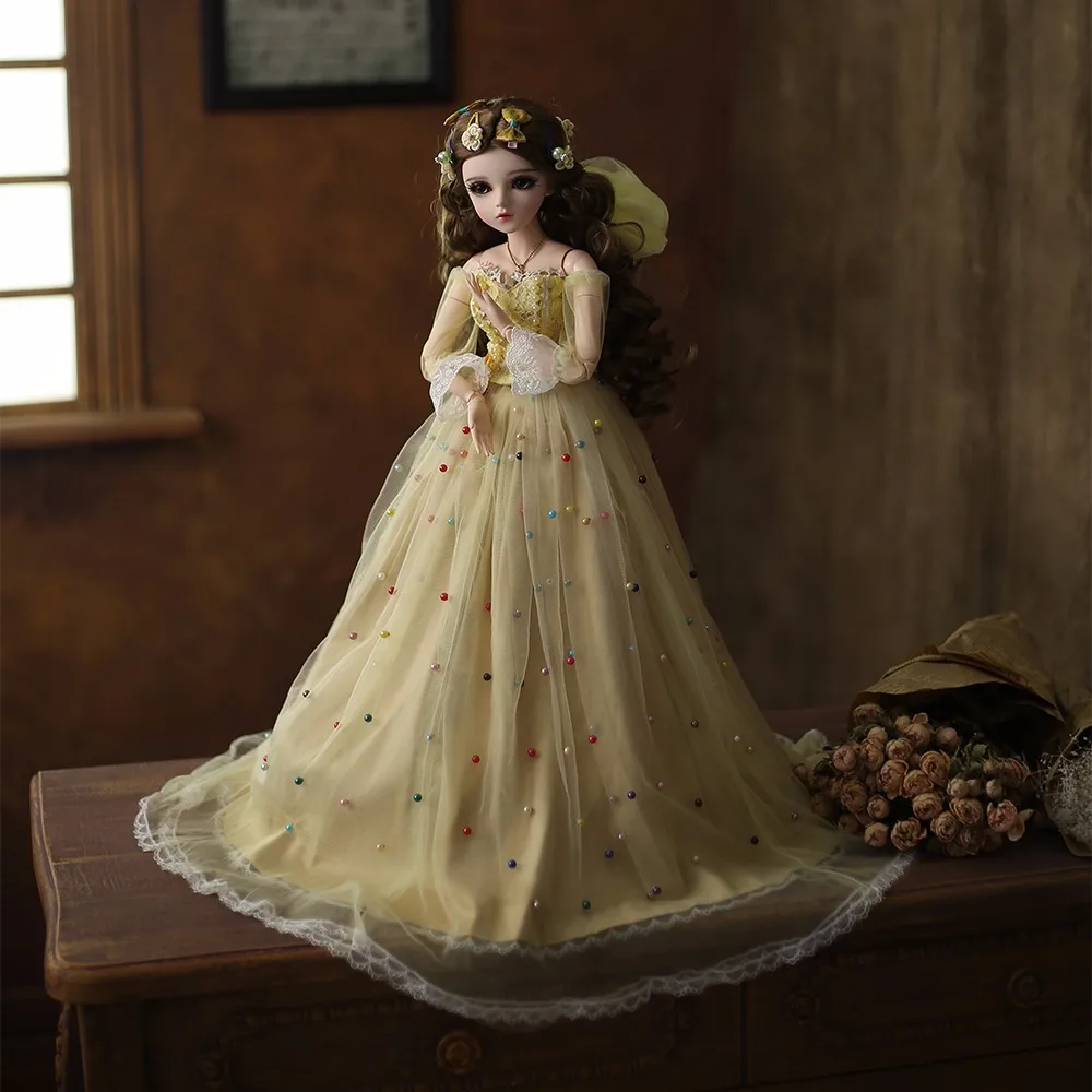 VICIVIYA BJD куклы, 1/3 SD куклы 23,6 дюйма 60 см 18 шаров шарнирные куклы с одеждой наряд обувь парик волосы макияж Рождественский подарок для девочек