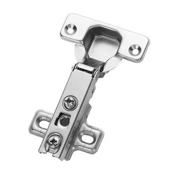 Hinge Stainless Steel Hydraulic Cabinet Door Hinges Damper Buffer Soft Close Kitchen Cupboard Furniture FullEmbed