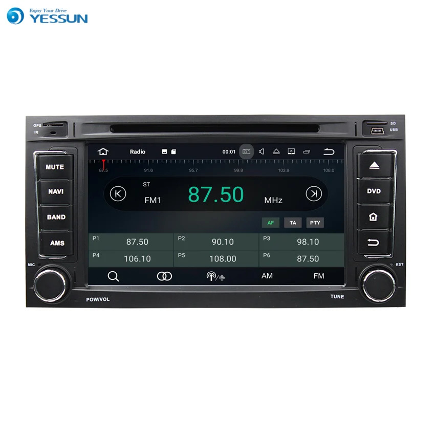 Yessun для VW TOUAREG 2002 ~ 2010 Android мультимедийный плеер система автомобильное радио