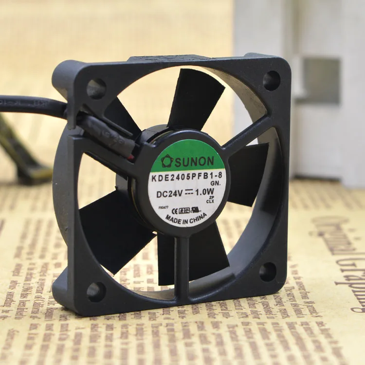 KDE2405PFB1-8   SUNON Sunon DC24V 1.0W 50*50*10 Axial Flow Fan