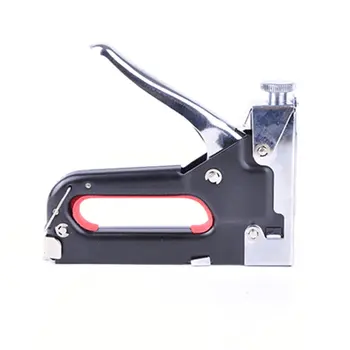 

1122 Nail Gun T-shaped Nail U-shaped Nail Curvature Fixed Wire Binding Book Silver Color Durable Strong Carbon Steel