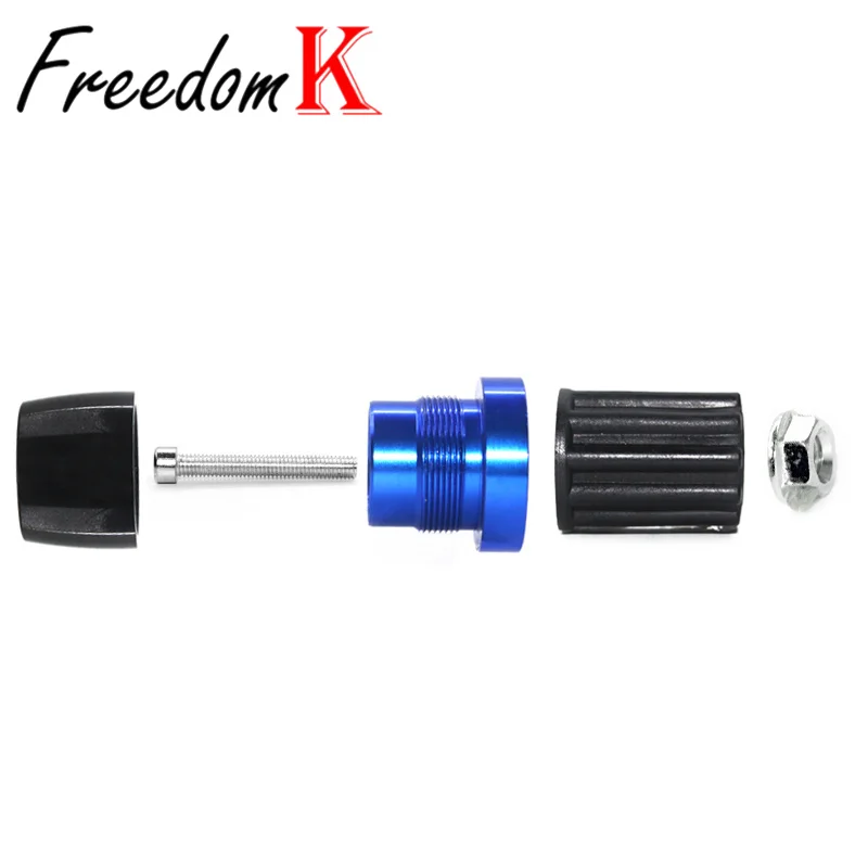 2 Bouchons De Guidon Moto En Aluminium CNC - Coulissants, Couleur Au Choix