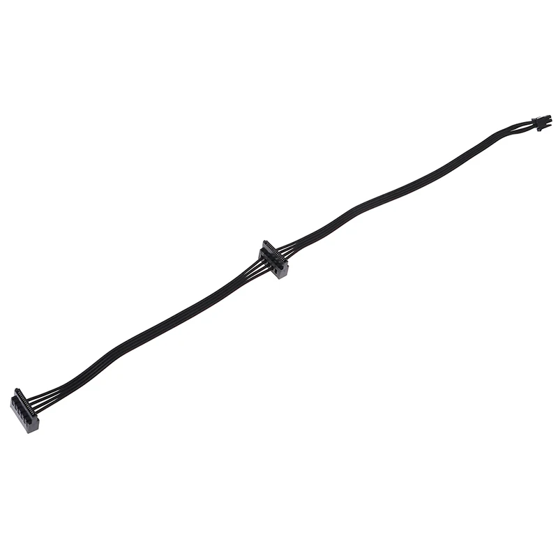 1 шт. 45 см mini 4 Pin к 2 Sata SSD кабель питания для lenovo M410 M610 M415|Компьютерные кабели и