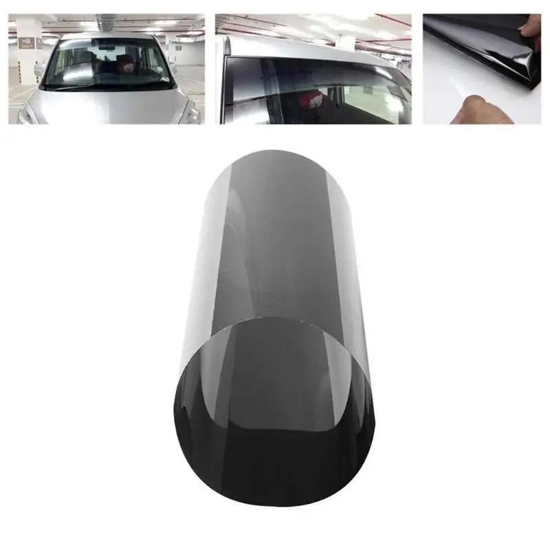 20x150 см, черная Тонирующая пленка для окна автомобиля, рулон 5%, летняя пленка на лобовое стекло, стекло на окно дома, солнечная УФ-защита, пленка