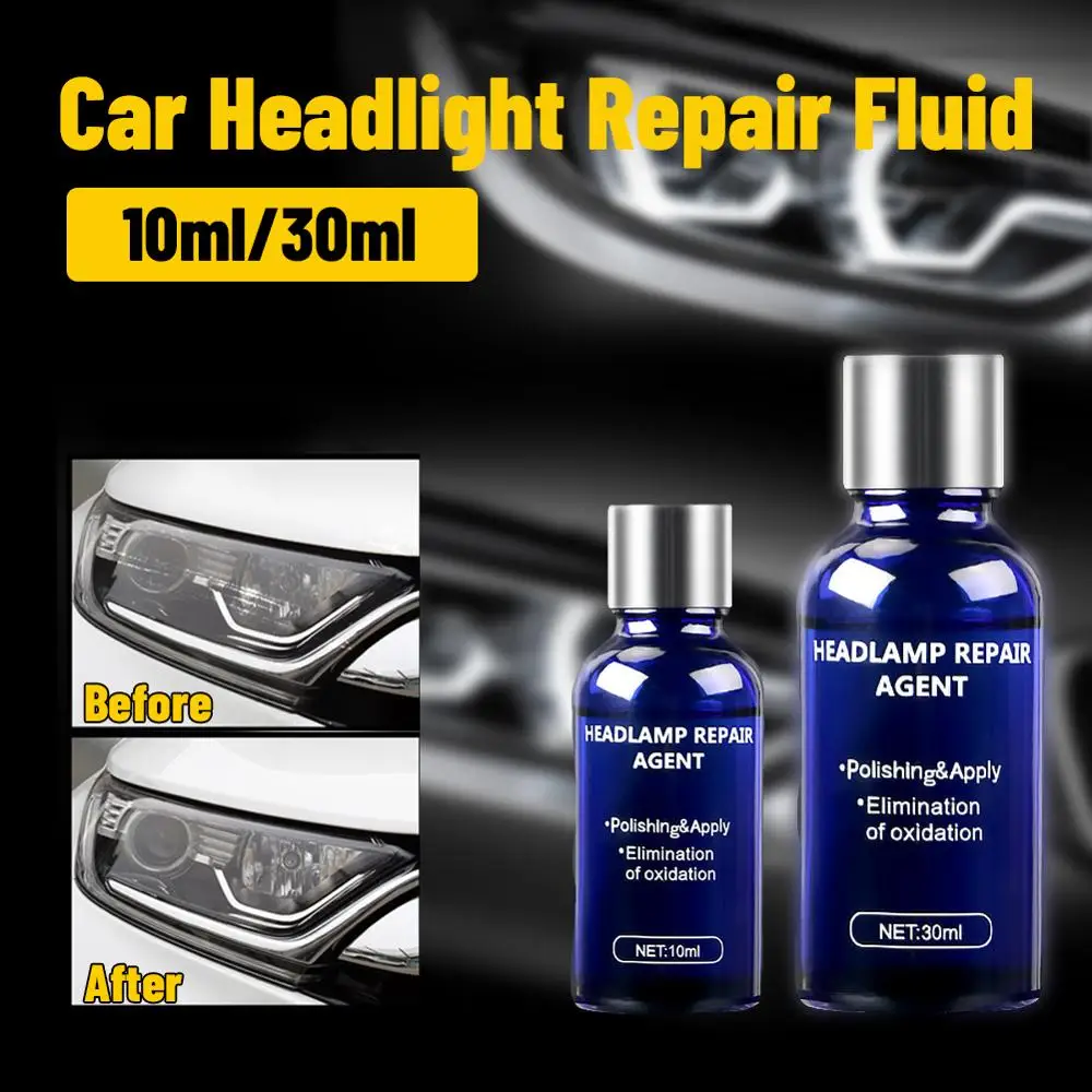 New 10ML/30ML Car Headlights Liquid Repair Agent Ceramic Coat Super