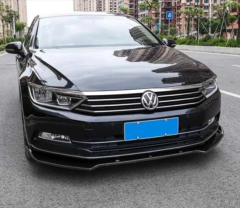 Для Volkswagen Passat B8 Body kit спойлер 2018 для ABS задний передний бампер диффузор защитные