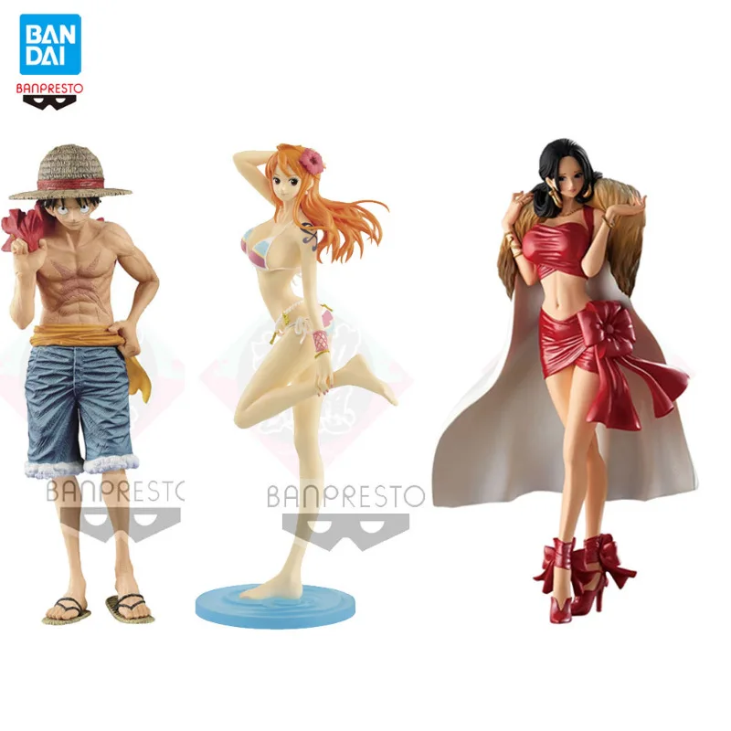 

Bandai Glasses Factory One Piece Prize Figure Garage Kit Luffy Nami Ros Ace Sanji bwfc Saab Female Emperor