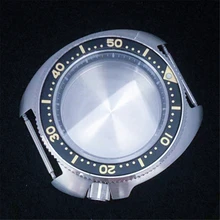 For NH35A/NH36 Movement 41mm Stainless Steel Watch Case Sapphire Glass Shell Spare Parts