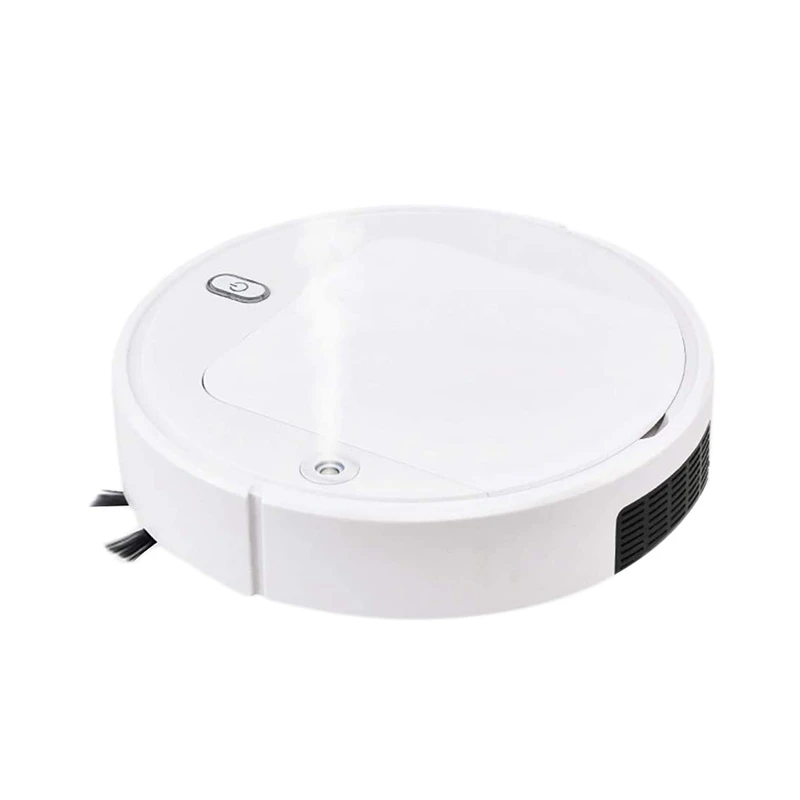 

Robot Vacuum Cleaner Multifunctional Smart Floor Sweeper USB Auto Rechargeable Dry Wet Sweeping Cleaner for Home