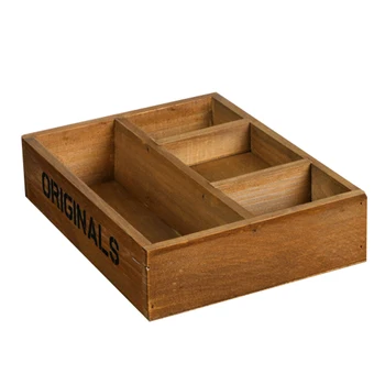 

Wooden Square Box Succulent Plant Flower Garden Planter Box Household Decor 22*17*5cm Storage Boxes 2019 New Style