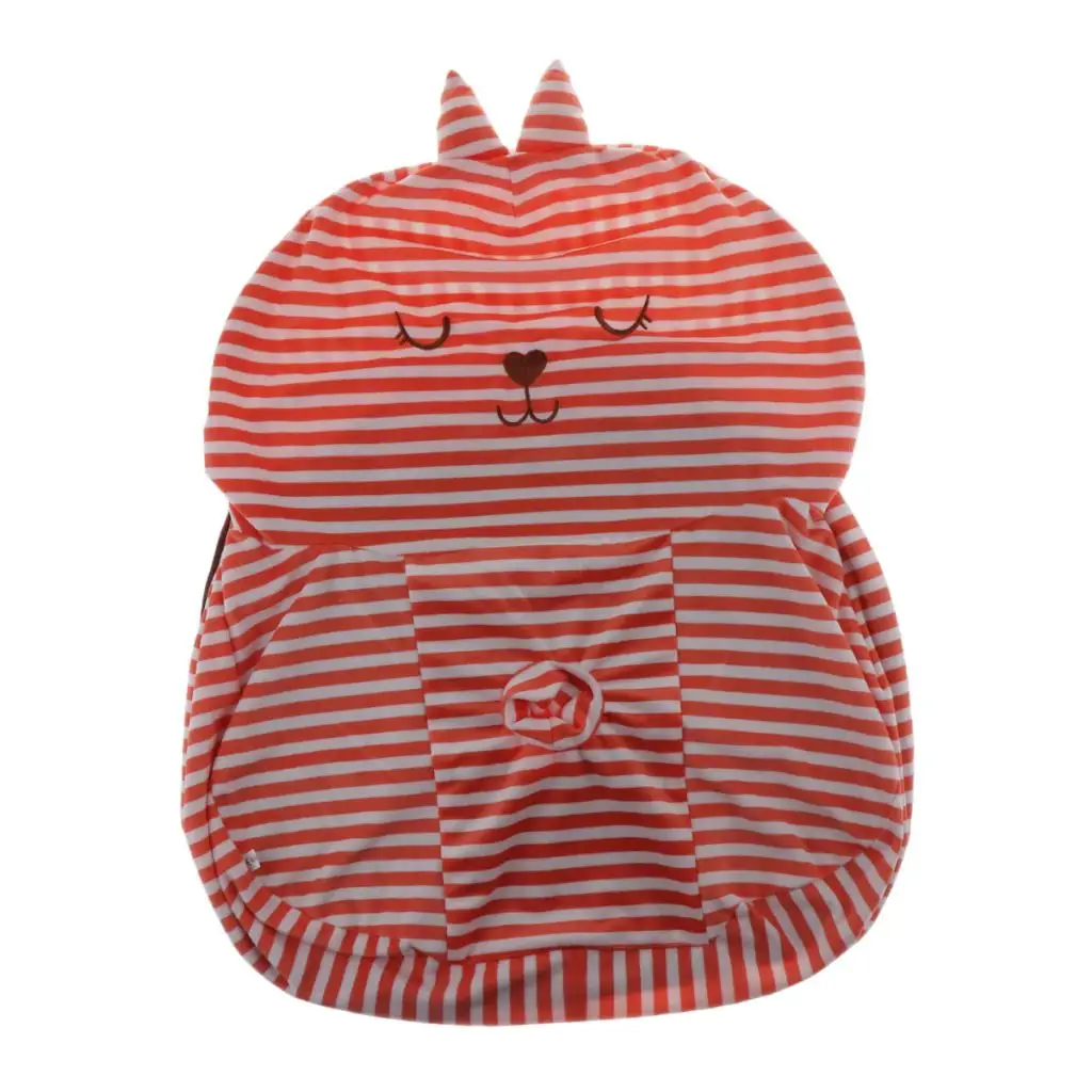 Baby Kids Foldable Sofa Infant Cartoon Seat Chair Children Plush Toys Without Filler Inside Only Cover