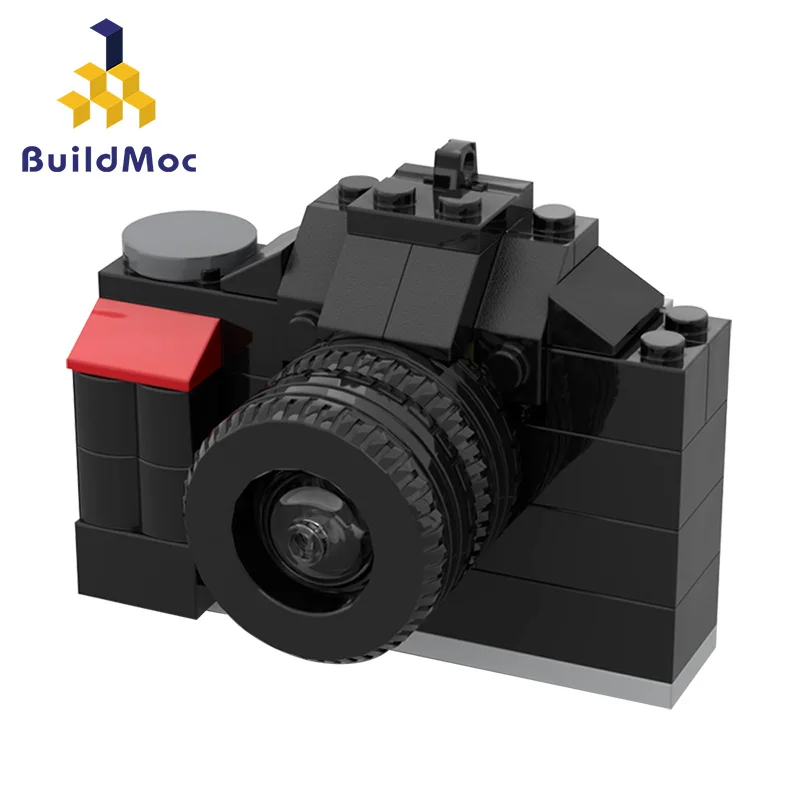 

2020 New SLR camera Portable Bricks Building Blocks Model Toys Creative Design MOC-30463 for Children Christmas Gift