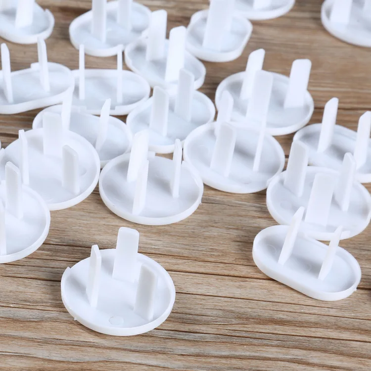 10 PC Lot Baby electric shock proof 2/3-pin three hole power socket cover child safety socket protection cover Electrical Safety