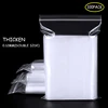 100pcs Zip Lock Plastic Storage Bag Transparent Self Sealing Small Grip Polythen Thick Ziplock Jewelry Resealable Custom Printed 1