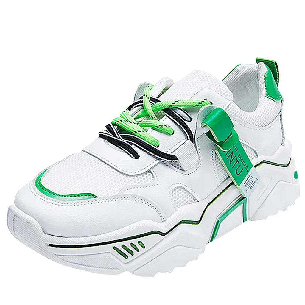 Женская обувь; кроссовки на платформе; женская повседневная обувь; tenis feminino Zapatos de Mujer Zapatillas; женские кроссовки; Basket;# y3 - Цвет: Зеленый