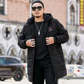 

BIG Plus Size 8xl 7xl 6xl Down Jacket Men Duck Down Warm Winter Jackets Men Fashion Casual Hooded Thick Warm Windproof Outerwear