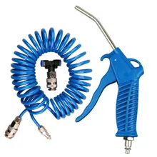 Air Duster пистолет-распылитель для автомобиля грузовик пыли воздуходувка высокого давления инструмент для очистки с t-разъемом 5 м закрученный провод автомобильные аксессуары