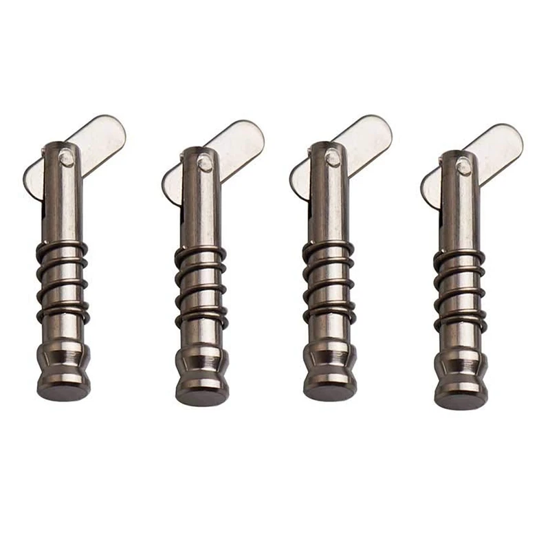 

Quick Release Pin with Lifting Cam and Spring Double Ring Top Pin Marine Hardware All Parts Are Made of 316 Stainless Steel