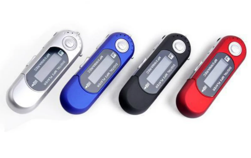 Mini MP3 Player LCD Display Digital USB Stick Music MP3 Player Support TF Capacity Max 32G FM Radio Support