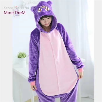 

Kigurumi Dianna onesies Pajamas Cartoon costume cosplay Pyjamas Adult Animal Onesies party dress Halloween pijamas