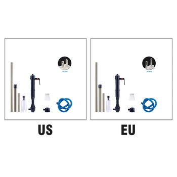 

Electric Filter Siphon Pump Fish Tank Aquarium Strong Suction Pool Handheld Gravel Vacuum Cleaner Easy Operate Water Changer
