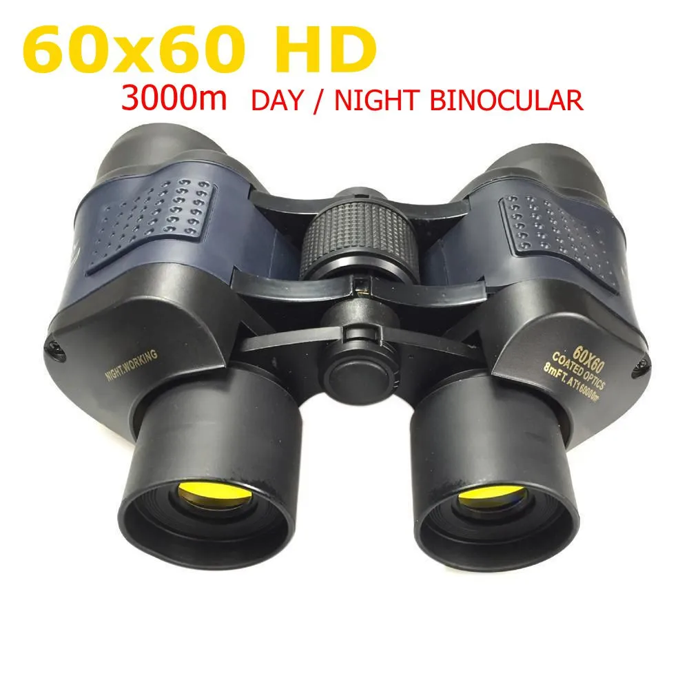 Ночное видение 60x60 3000 м Высокое разрешение открытый охотничьи бинокли HD водонепроницаемый для наружного охоты