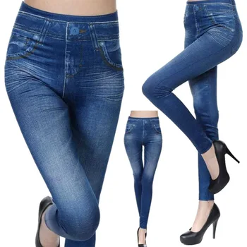 

2020 Autumn Push Up Pants High Waist Ladies Elastic Jean Femme Legging Workout Slim Fitness Leggins Women Sexy Leggings