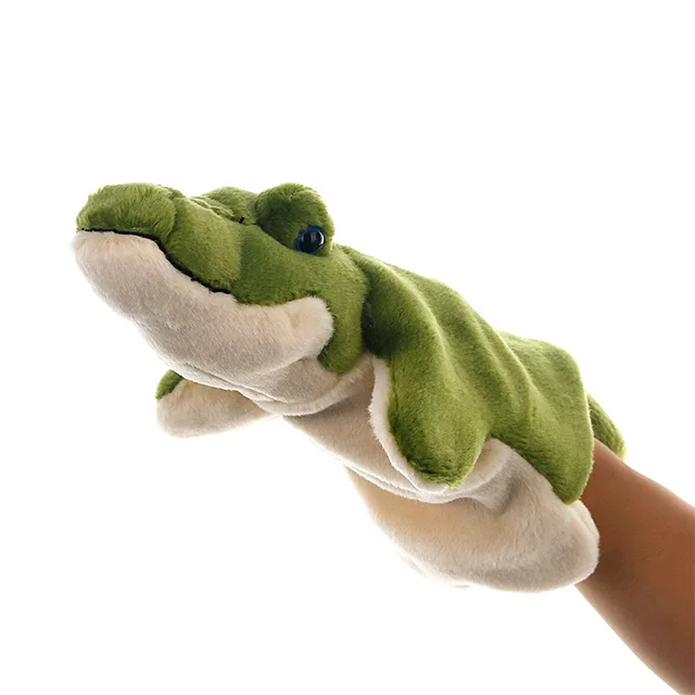 Cute animal hand puppet doll plush toy children's gloves doll kindergarten story props soothing doll gift prize for children 1