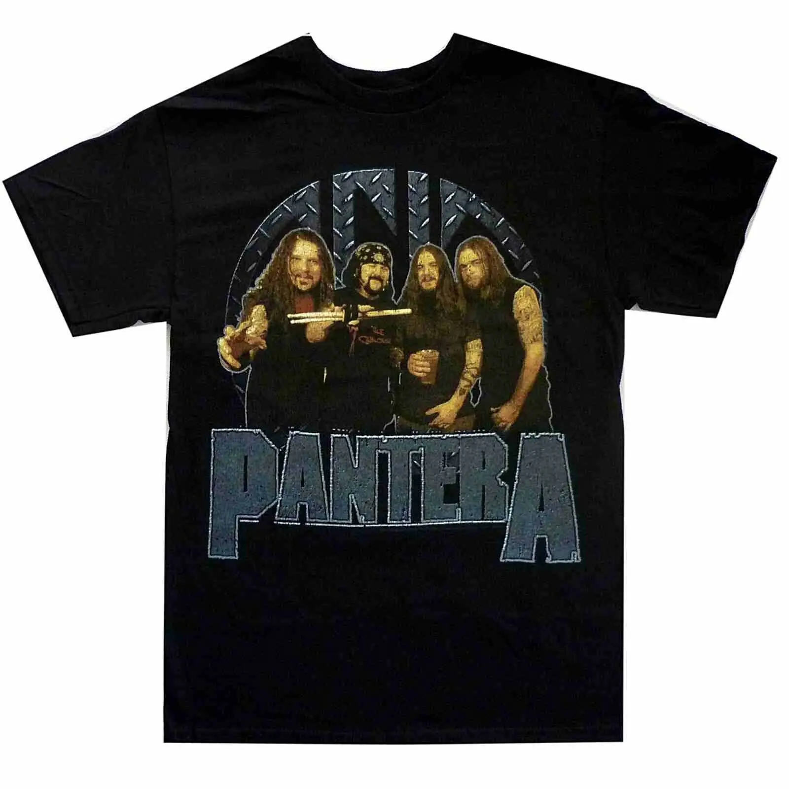 Pantera Cfh с фото группы рубашка s m l Xl Xxl Officil футболка металл рок Новинка| |