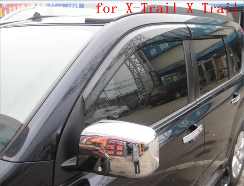Для Nissan X-Trail X Trail T31 2008-2013 ABS хромированное зеркало заднего вида Накладка/зеркало заднего вида украшение автомобиля-Стайлинг