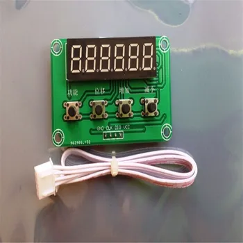 

TM1637 six-digit digital tube display module key scan module 4-wire I2C driver to send 51 programs