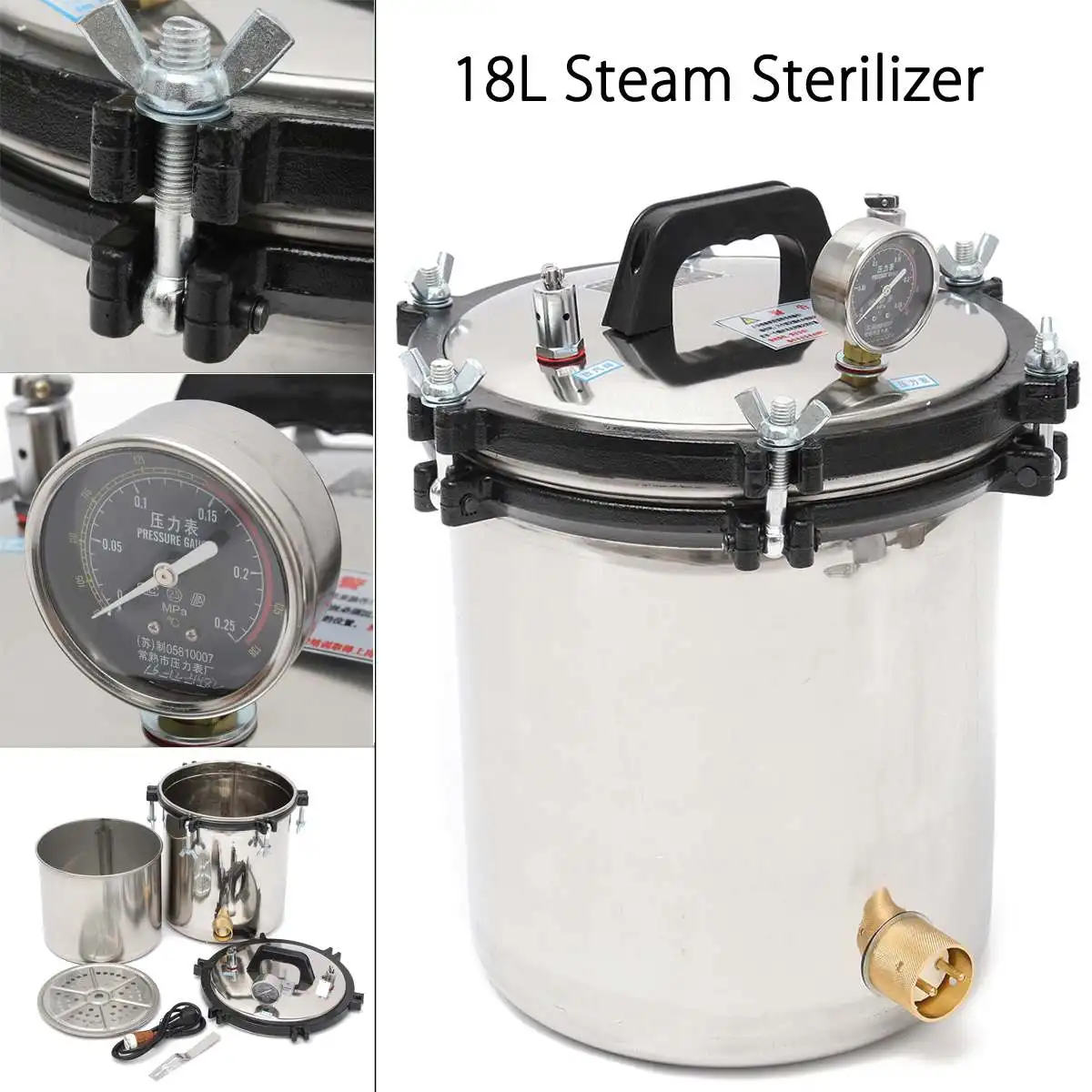 Steam pressure sterilization фото 101