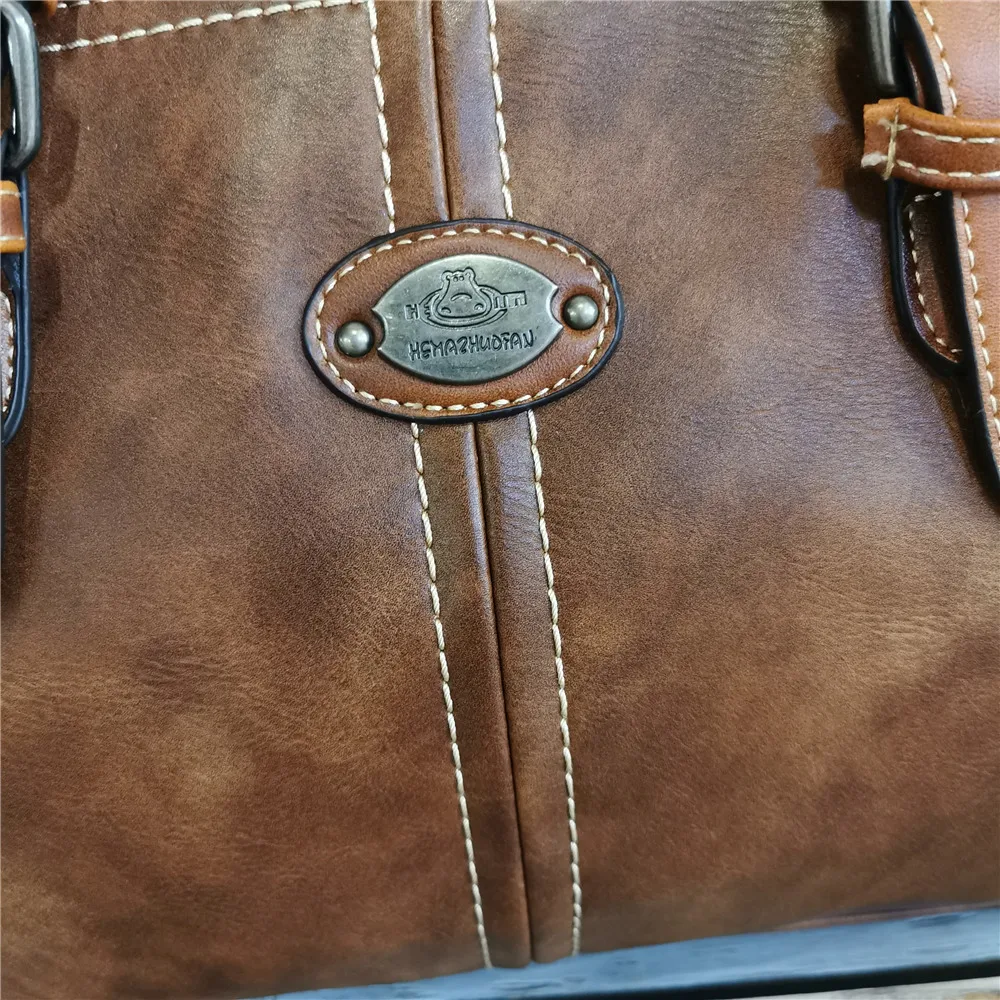 Genuine Leather Handbag Purse – IMYOK Women’s Vintage Shoulder Bag & Leather Handbags for Ladies Fashion 2021