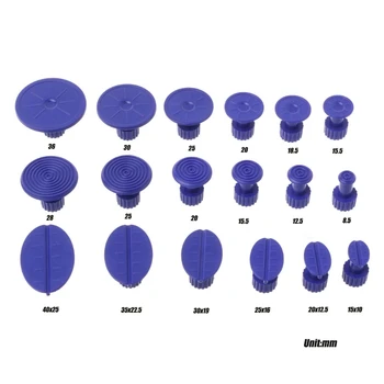 

Car PDR Tools Paintless Dent Repair Tools Dent Removal Dent Puller Tabs 18 Taps E7CA