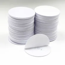Tk4100 em4100 rfid 125khz adesivos moedas 25mm etiquetas inteligentes cartões de controle de acesso somente leitura