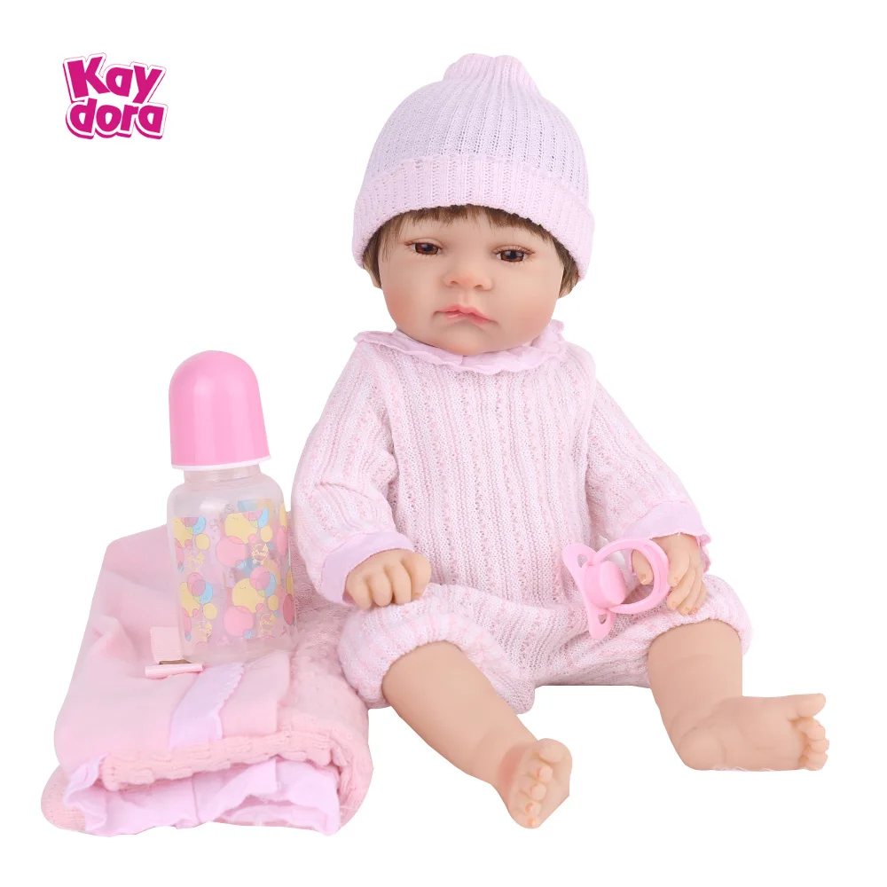 Куклы KAYDORA Reborn 18 дюймов 47 см реалистичные куклы Girl для ванны милые детей lol подарок