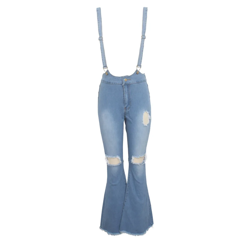 high waisted bell bottom overalls