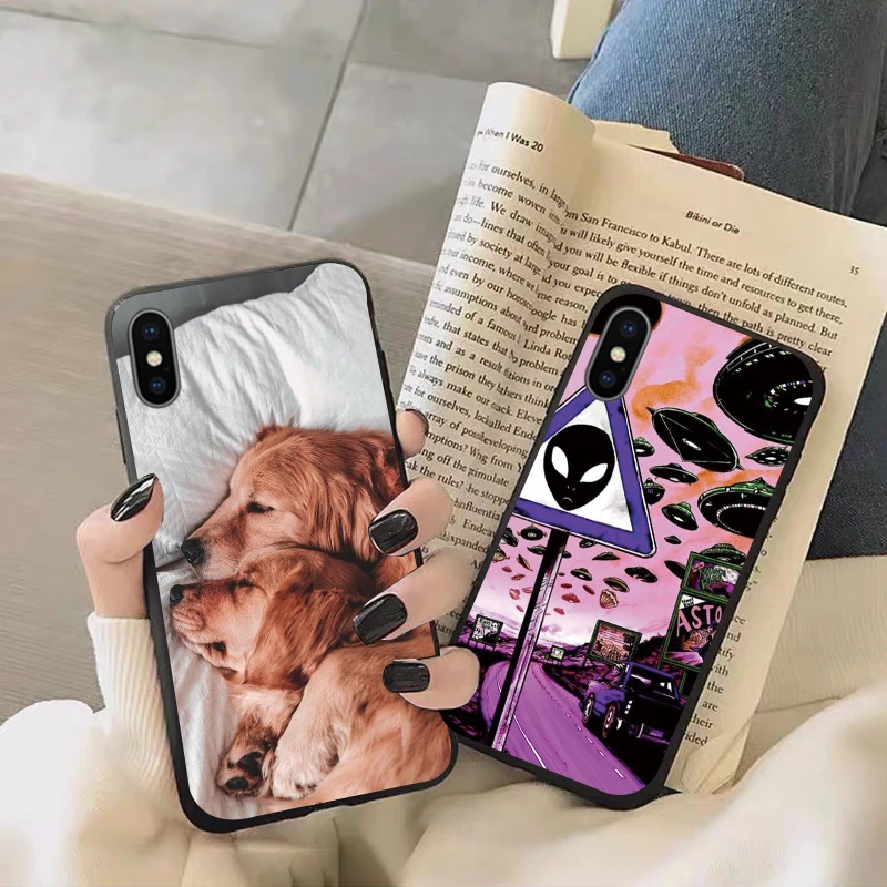 Крутой мягкий чехол для iPhone X XsMax 7 8 Plus чехлы силиконовый Xs Max XR Funda iPhone8 plus Etui |