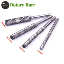 Rotary-File Burr-Cutter Drill-Bit Dremel-Accessories High-Speed Steel for 1pc 5/6mm