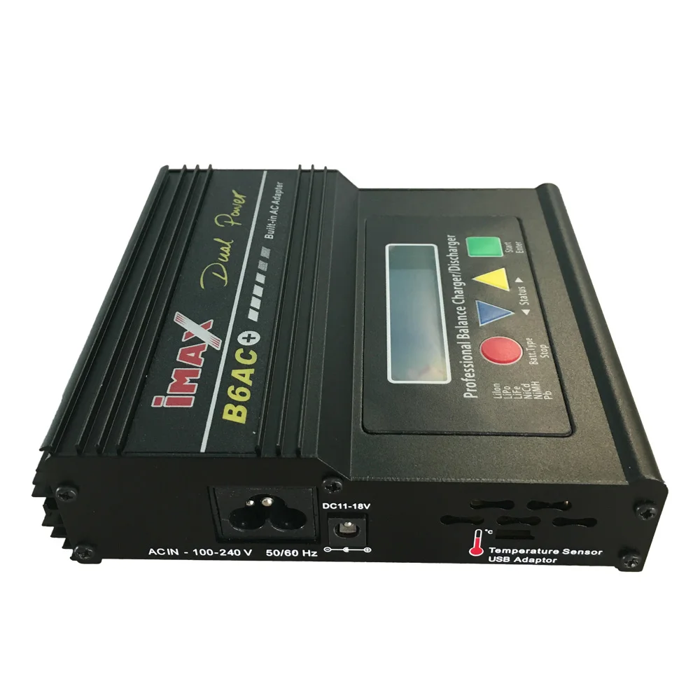 

iMax B6AC+ AC DC Dual Power B6AC Plus 50W 5A RC Balance Charger Discharger for 1-6s LiPo/LiFe/Lilon Battery